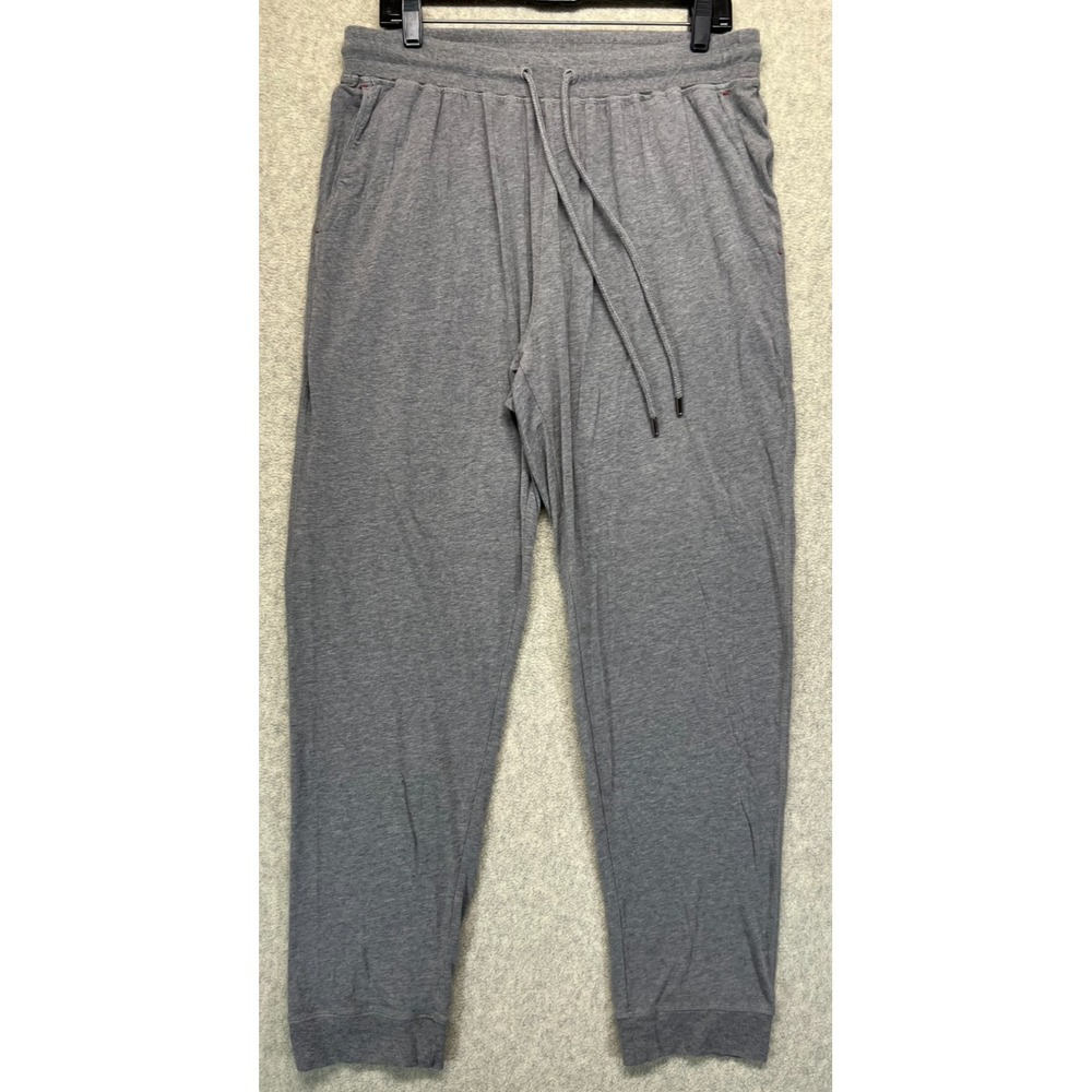 Daniel‎ Buchler Mens Lounge Pants Heather Gray Drawstring Stretch Size XL